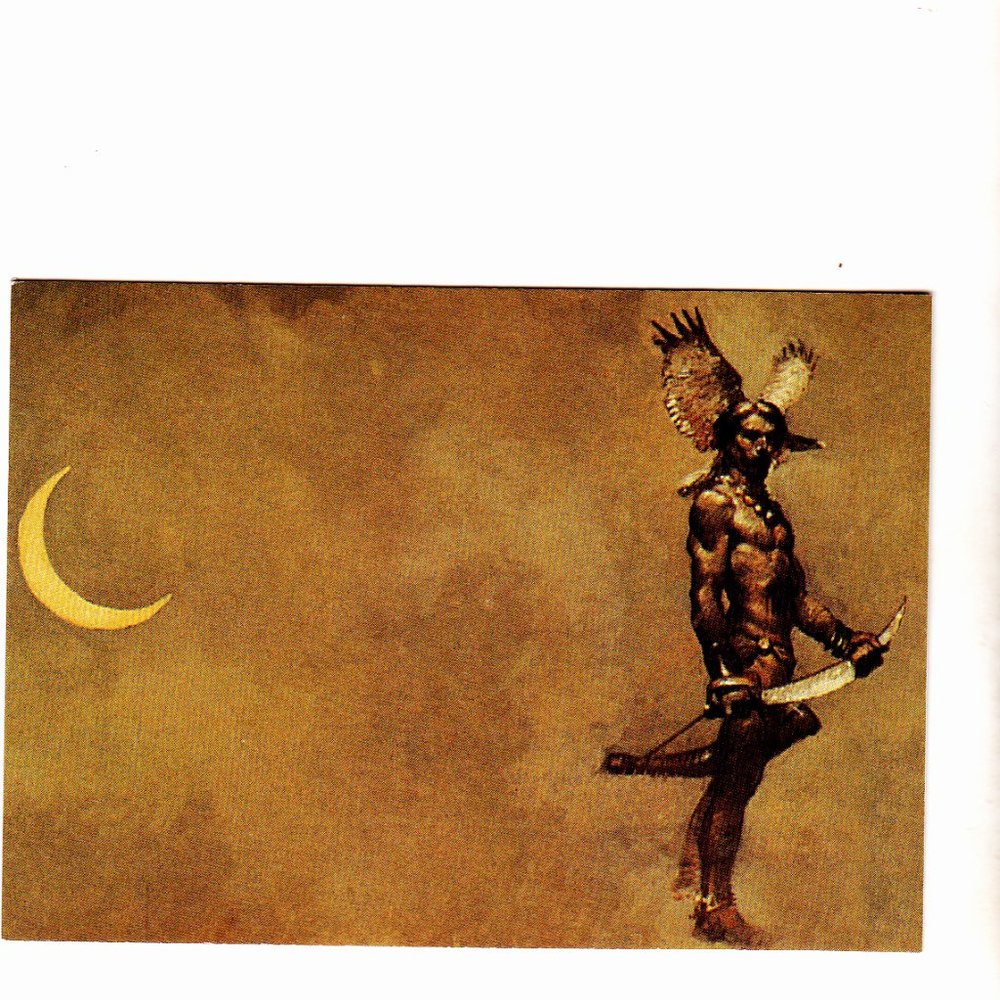 Why Has This Man Drawn Sword #79 - Jones 1995 Fantasy Art Trading Card
